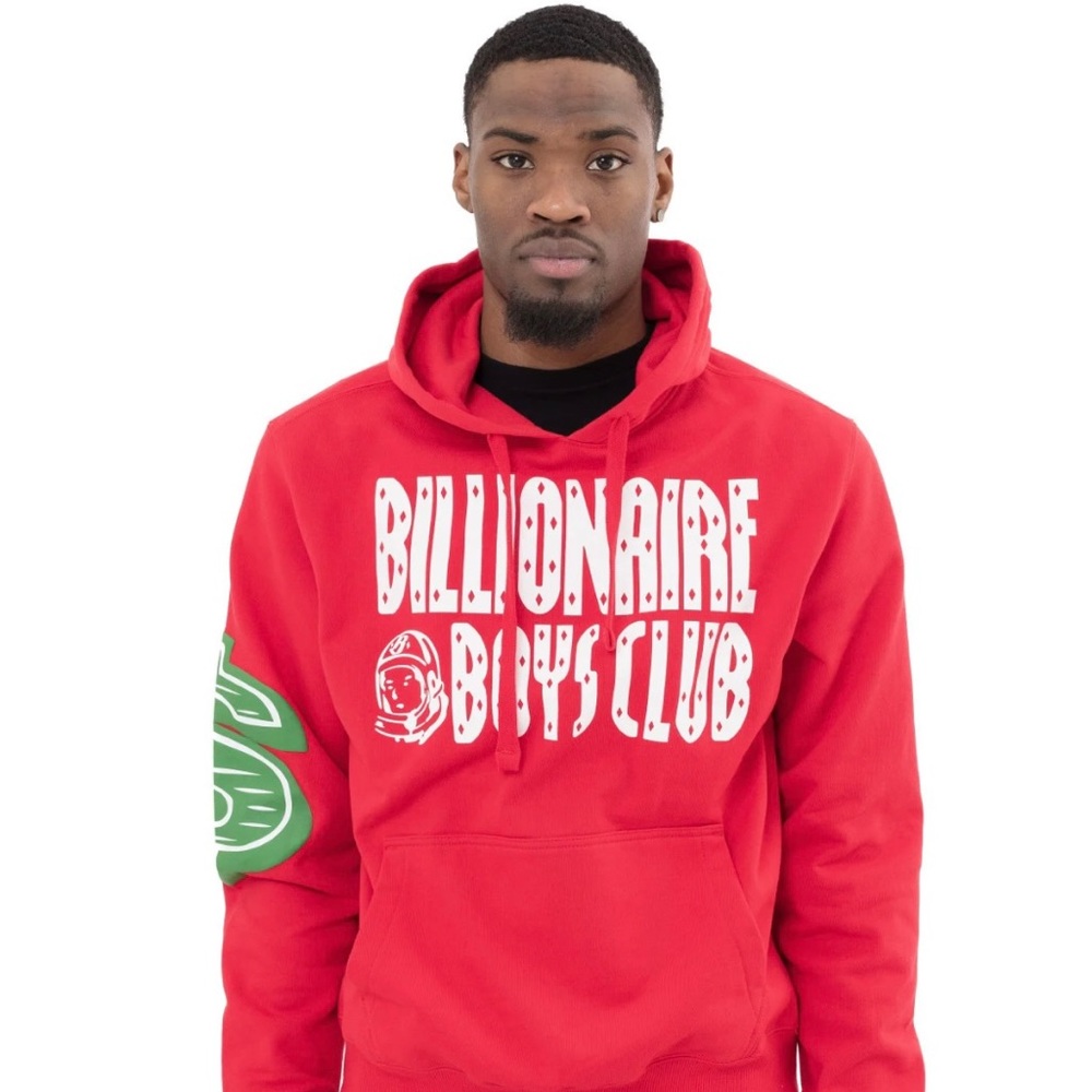 BBC Straight Font Hoodie 
Imported 
Black Owned Founder
Drawstring Hood